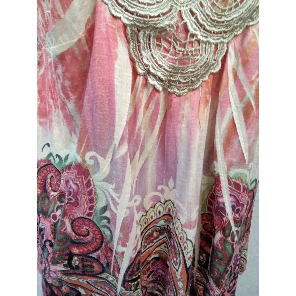 APT.9 Womens XL Blouse Embroidery Multicolored - Picture 14 of 14